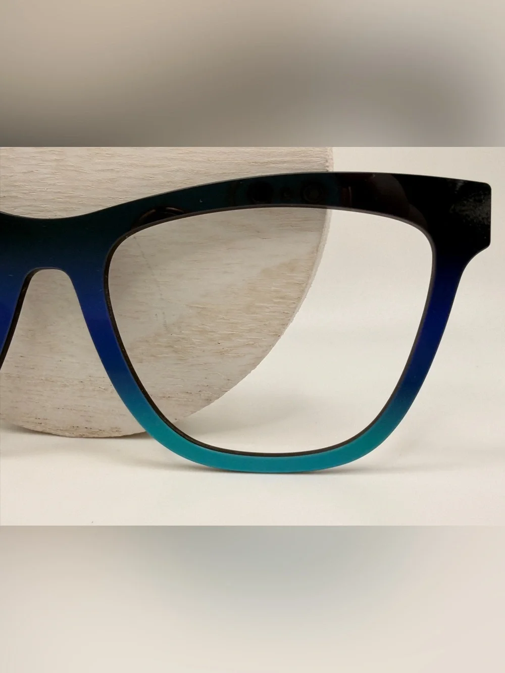 Pair Eyewear Royal Blue to Seafoam Gradient top for The Harper